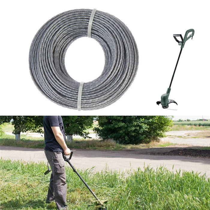 F016800462 1 Roll 1.6mmx24m Nylon Line for BOSCH Grass Strimmer String Line Replacement - 4