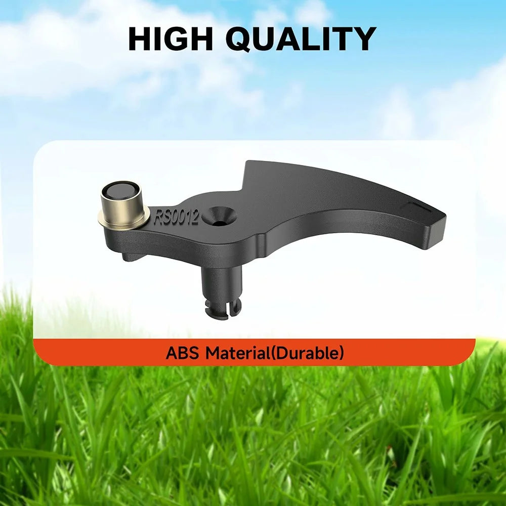 6Pcs For Black & Decker ST7700-B3LZ (3) / ST7700 Type 3 / ST7700 Type 2 / ST7700 Type 1 / ST700 Trimmer Line Feeder Lever, 59843700&598437-00 - 2