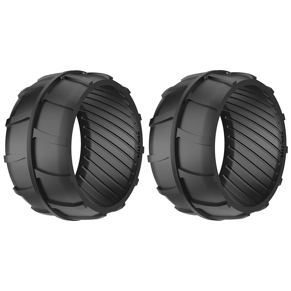 2Pcs Rubber Wheel Protector for Worx Landroid M1000 / M700 / M500 Plus / M500 / S300 Lawn Mower Part, RSXJ0002 - 1