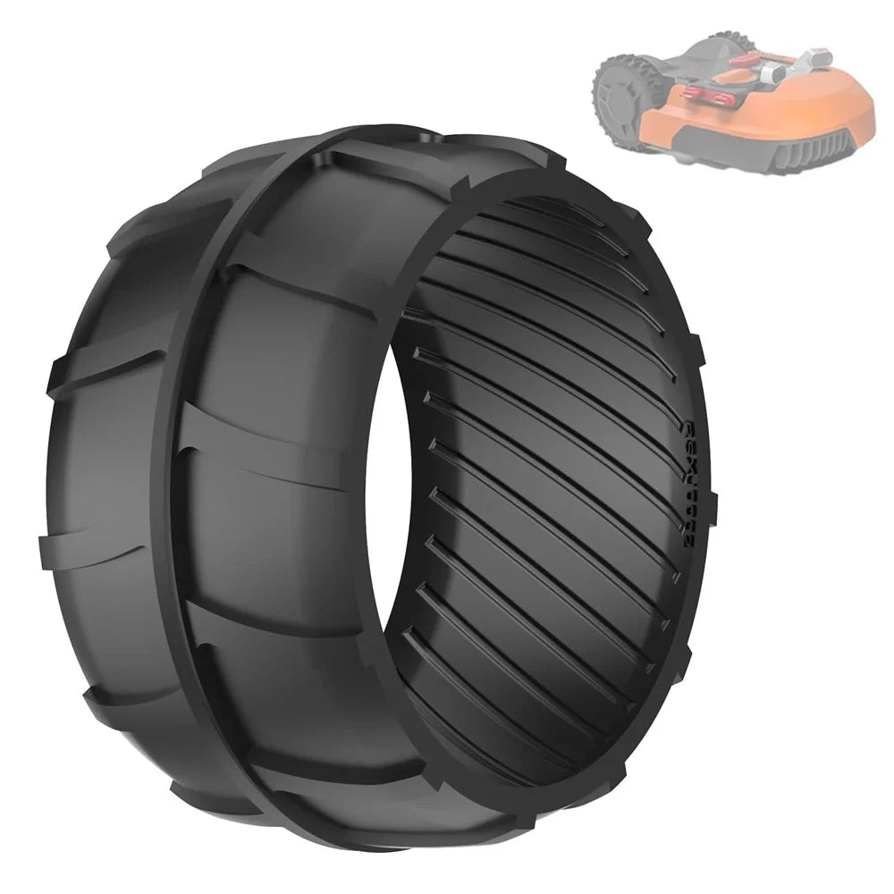 1Pc Rubber Wheel Protector for Worx Landroid M1000 / M700 / M500 Plus / M500 / S300 Lawn Mower Part, RSXJ0002 - 2