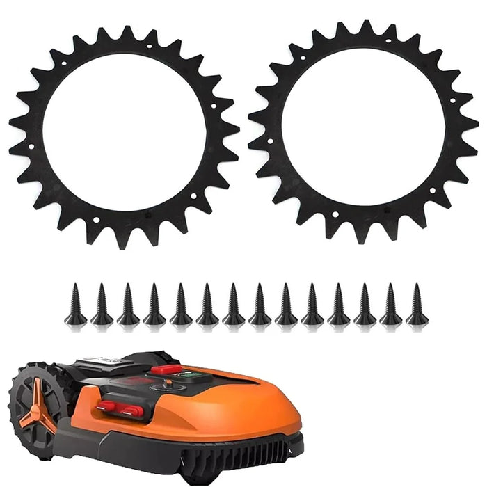 RSWL-01 For Worx Landroid S / M Series Lawn Mower 2 Spikes + 14 Self-Tapping Screws - 4