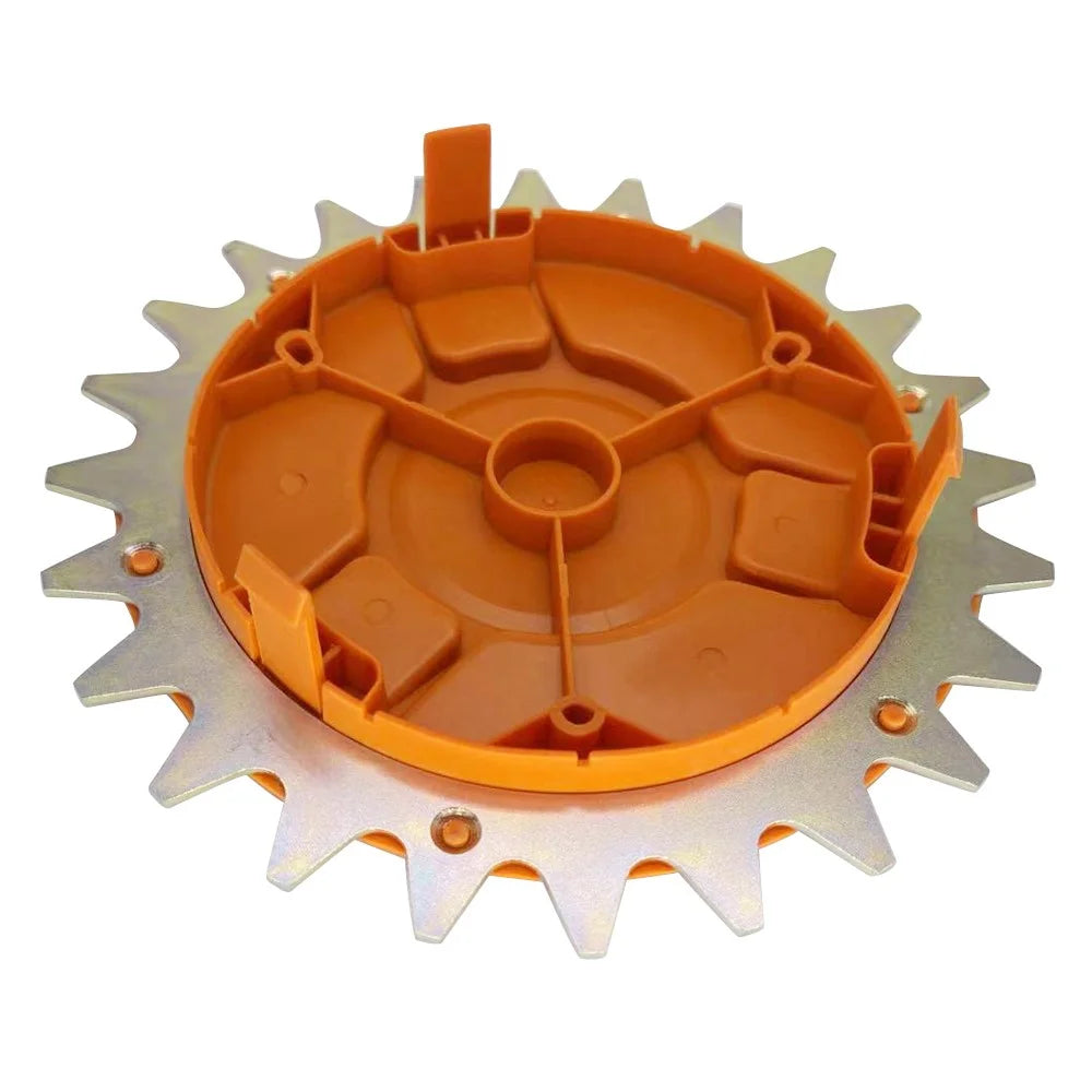 RSWL-01-1+TLWL-01 1 Hub Cap + 2 Spikes for Worx Landoid M1000 / M900 / M700 / M500 / S300 Lawn Mower Replacement Part - 2