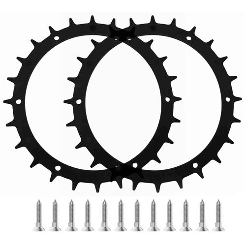 For Bosch Indego M+ 700 / M 700 / S+ 500 / S 500 / XS 300 Lawn Mower 2 RSWB-01 Spikes + 12 Self-Tapping Screws - 1
