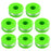 8PCS RS90121 Nylon Line Spools for Earthwise CST00012 / LST10012 / CST12010 Lawn Trimmer Wire Reels - 1