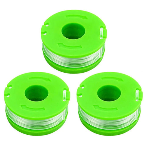 3PCS RS90121 Nylon Line Spools for Earthwise CST00012 / LST10012 / CST12010 Lawn Trimmer Wire Reels - 1