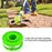 4PCS RS90121 Nylon Line Spools for Earthwise CST00012 / LST10012 / CST12010 Lawn Trimmer Wire Reels - 4