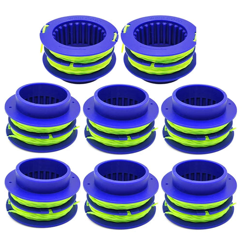 8PCS TLEG-01 ABS Spools for Kobalt KST 1124B-03 / KLS 124-03 24V Lawn Trimmer Nylon Wire Trimming Head - 1