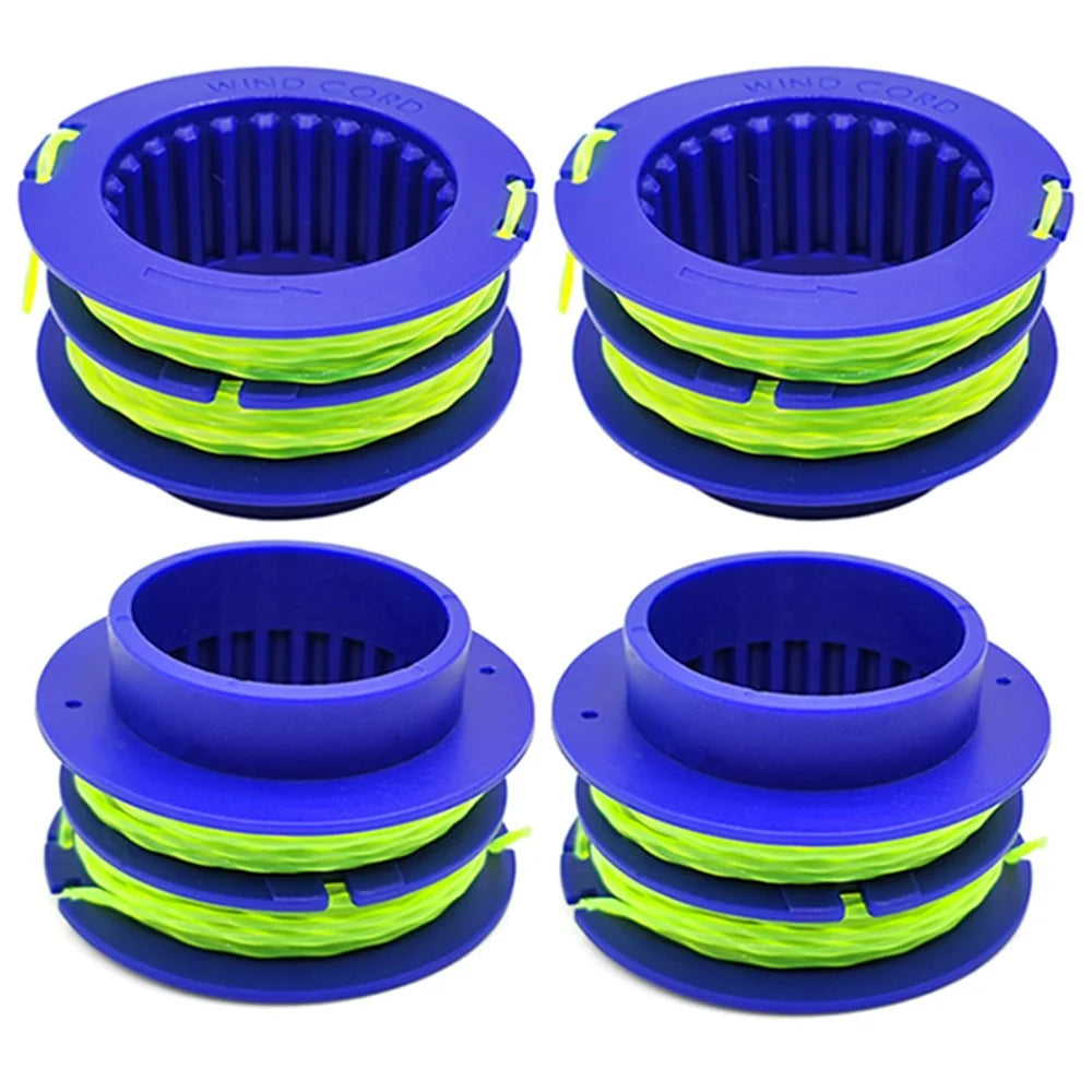 4PCS TLEG-01 ABS Spools for Kobalt KST 1124B-03 / KLS 124-03 24V Lawn Trimmer Nylon Wire Trimming Head - 1