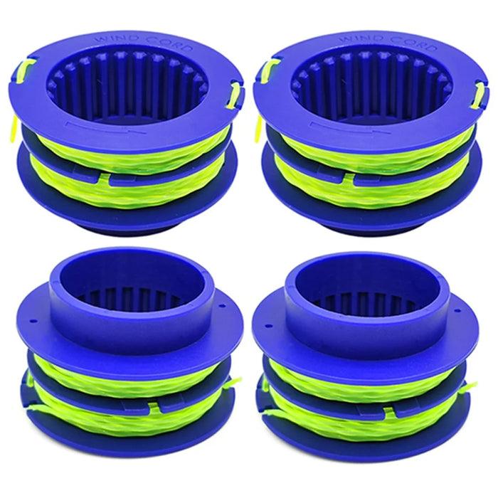 4PCS TLEG-01 ABS Spools for Kobalt KST 1124B-03 / KLS 124-03 24V Lawn Trimmer Nylon Wire Trimming Head - 1