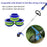 6PCS TLEG-01 ABS Spools for Kobalt KST 1124B-03 / KLS 124-03 24V Lawn Trimmer Nylon Wire Trimming Head - 4