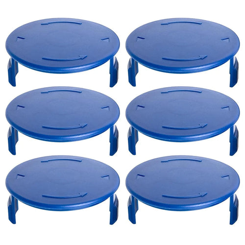 6PCS Plastic Spool Cap for Kobalt KST 120X-06 / 120X 40V Lawn Mower Replacement Part, TLK-01-1 - 1