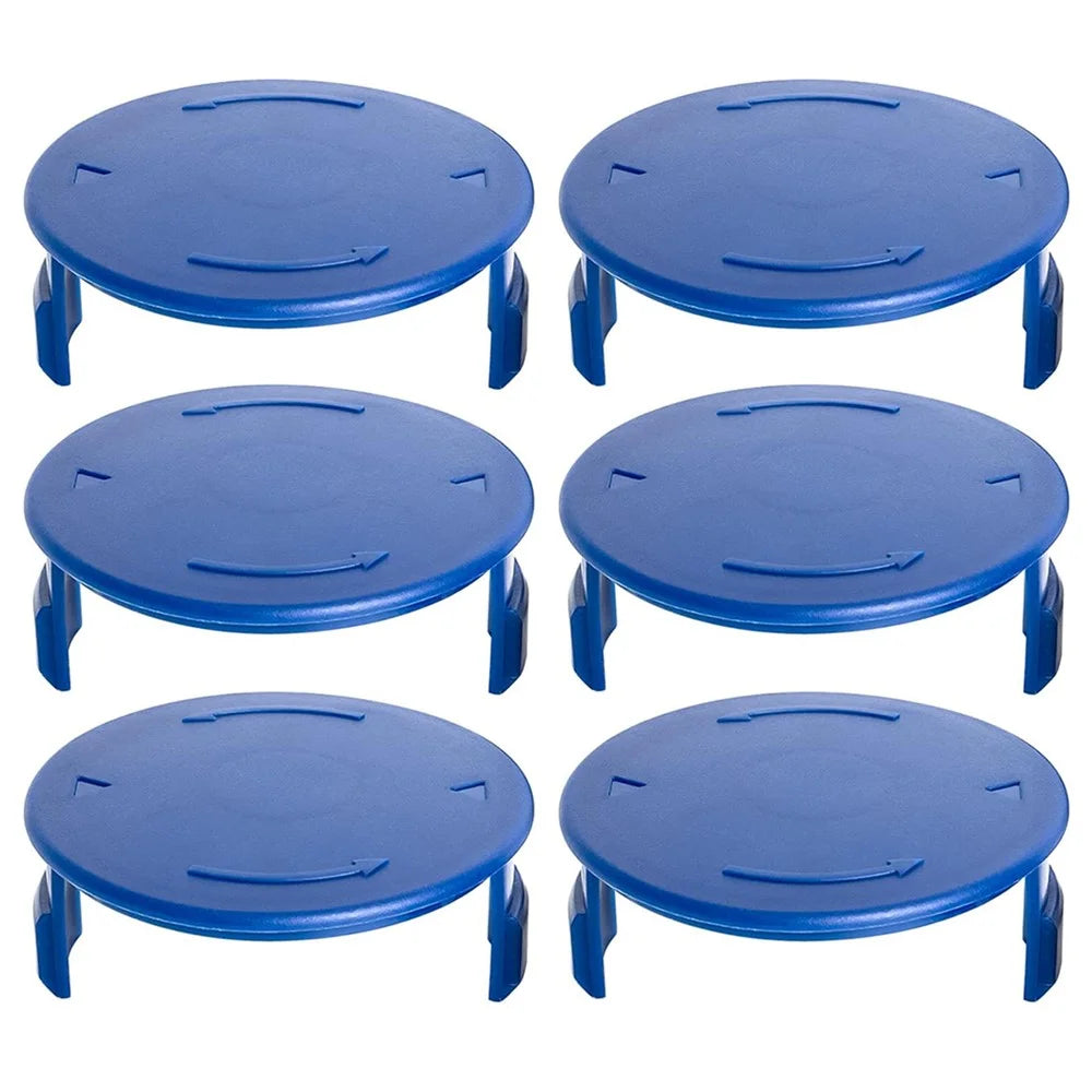 6PCS Plastic Spool Cap for Kobalt KST 120X-06 / 120X 40V Lawn Mower Replacement Part, TLK-01-1 - 1