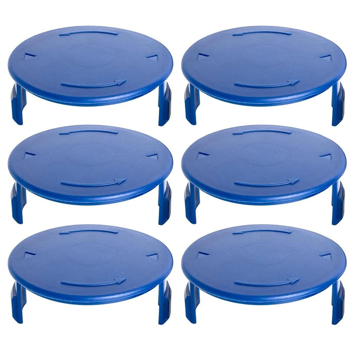 6PCS Plastic Spool Cap for Kobalt KST 120X-06 / 120X 40V Lawn Mower Replacement Part, TLK-01-1 - 1