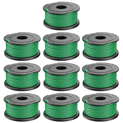 10PCS A6486 ABS Spool for Black & Decker Lawn Mower Nylon Wire Trimming Head - 1