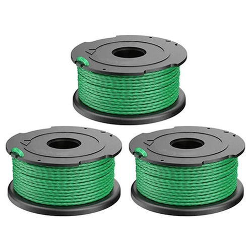3PCS A6486 ABS Spool for Black & Decker Lawn Mower Nylon Wire Trimming Head - 1