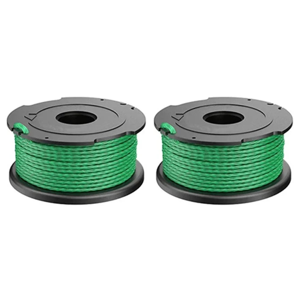 2PCS A6486 ABS Spool for Black & Decker Lawn Mower Nylon Wire Trimming Head - 1