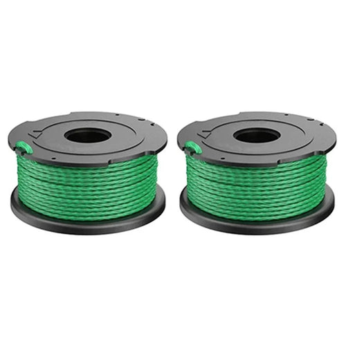 2PCS A6486 ABS Spool for Black & Decker Lawn Mower Nylon Wire Trimming Head - 1