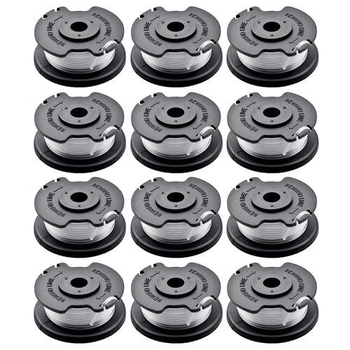 12PCS TLE-03 Spool for Einhell GE-CT 18 / 28 Li TC / GE-CT 18 / 28 Li Lawn Mower Nylon Trimming Wire Reel - 1