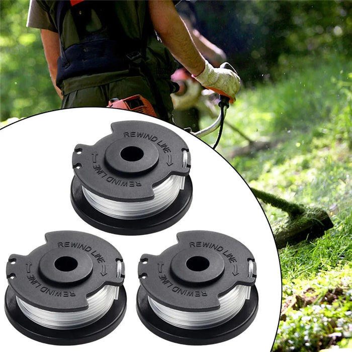 6PCS TLE-03 Spool for Einhell GE-CT 18 / 28 Li TC / GE-CT 18 / 28 Li Lawn Mower Nylon Trimming Wire Reel - 3