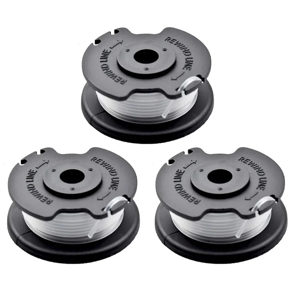 3PCS TLE-03 Spool for Einhell GE-CT 18 / 28 Li TC / GE-CT 18 / 28 Li Lawn Mower Nylon Trimming Wire Reel - 1