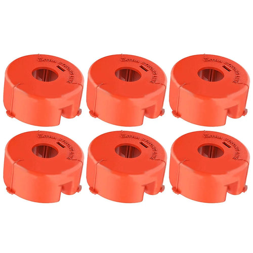 6Pcs Spool Cap for Bosch ART 3000 Combitrim / 2300 Combitrim / 30 Combitrim Lawn Mower Replacement Part, F016L71115 - 1
