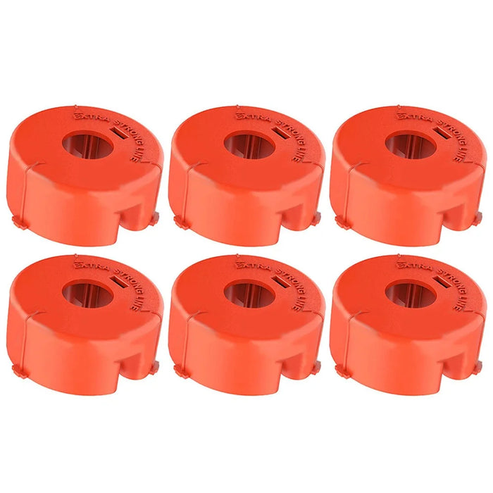 6Pcs Spool Cap for Bosch ART 3000 Combitrim / 2300 Combitrim / 30 Combitrim Lawn Mower Replacement Part, F016L71115 - 1