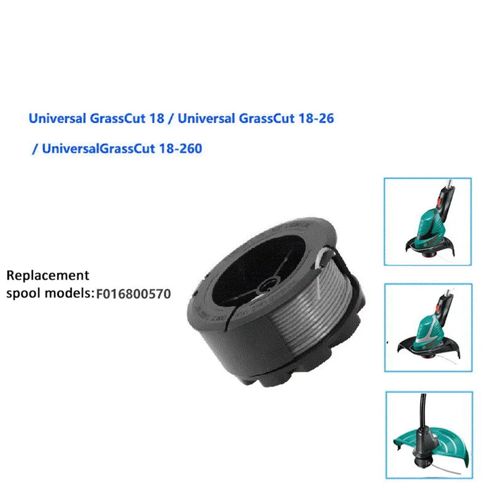 1Pc F016800570 Mower Spool for BOSCH Universal GrassCut 18 / 18-26 / 18-260 Grass Trimmer Spool - 3