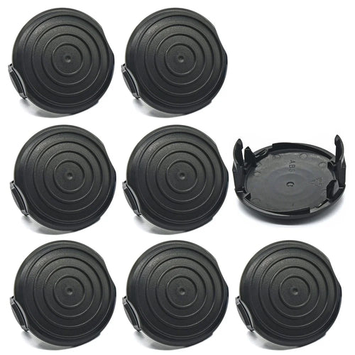 TLW-05 8Pcs Replacement Spool Cap for Harbor Freight Bauer 20115E-B Bauer Corded BAUER 5.5Amp 15 in Electric String Trimmer - 1