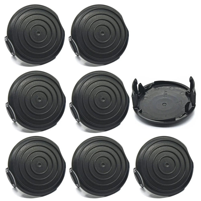TLW-05 8Pcs Replacement Spool Cap for Harbor Freight Bauer 20115E-B Bauer Corded BAUER 5.5Amp 15 in Electric String Trimmer - 1