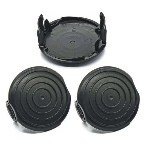 TLW-05 3Pcs Replacement Spool Cap for Harbor Freight Bauer 20115E-B Bauer Corded BAUER 5.5Amp 15 in Electric String Trimmer - 1