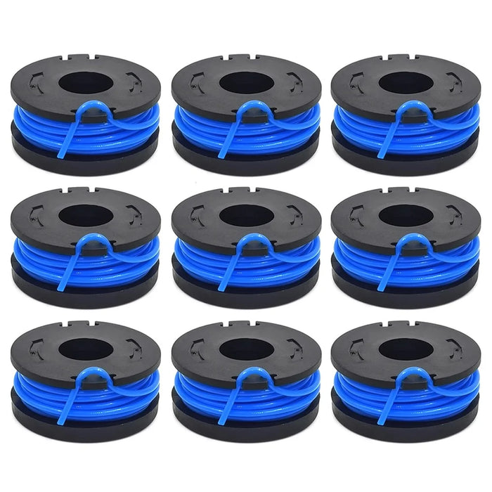 TLW-01 9Pcs Replacement Spool Mower Accessory for Harbor Freight Bauer 19115C-B 20V Cordless Mower - 1