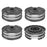 RS0101 4Pcs Replacement Spool Mower Accessory for LawnMaster GT1210 / GT1211 / GT1238 / GT1313 / GT1411 / GT1415 - 1