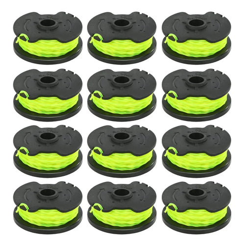 HT19-401-004-20 12Pcs Replacement Spool Mower Accessory for Hyper Tough 40V Max String Trimmer  /  HT19-401-004-20 /  HT21-401-002-04 (2022) - 1