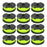 HT19-401-004-20 12Pcs Replacement Spool Mower Accessory for Hyper Tough 40V Max String Trimmer  /  HT19-401-004-20 /  HT21-401-002-04 (2022) - 1