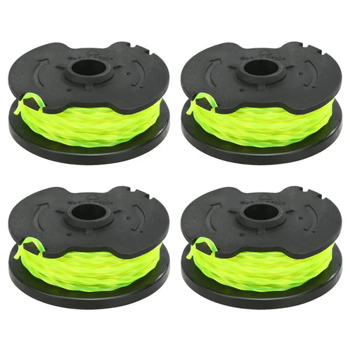 HT19-401-004-20 4Pcs Replacement Spool Mower Accessory for Hyper Tough 40V Max String Trimmer  /  HT19-401-004-20  /  HT21-401-002-04 (2022) - 1