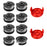 TLH-02+ TLH-02-1 8Pcs Replacement Spool + 2Pcs Spool Cap for Hyper Tough 20V Max HT22-401-03-05  /  HT-19-401-003-06  /  HT19-401-003-07 - 1