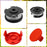 TLH-02+ TLH-02-1 8Pcs Replacement Spool + 2Pcs Spool Cap for Hyper Tough 20V Max HT22-401-03-05  /  HT-19-401-003-06  /  HT19-401-003-07 - 7