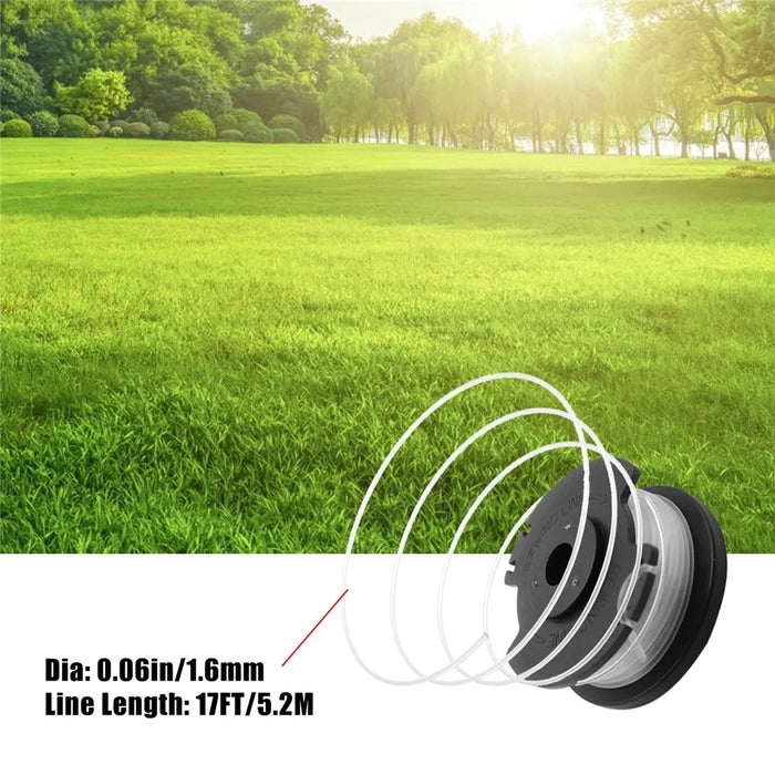 TLH-02+ TLH-02-1 3Pcs Replacement Spool + 1Pc Spool Cap for Hyper Tough 20V Max HT22-401-03-05  /  HT-19-401-003-06  /  HT19-401-003-07 - 5