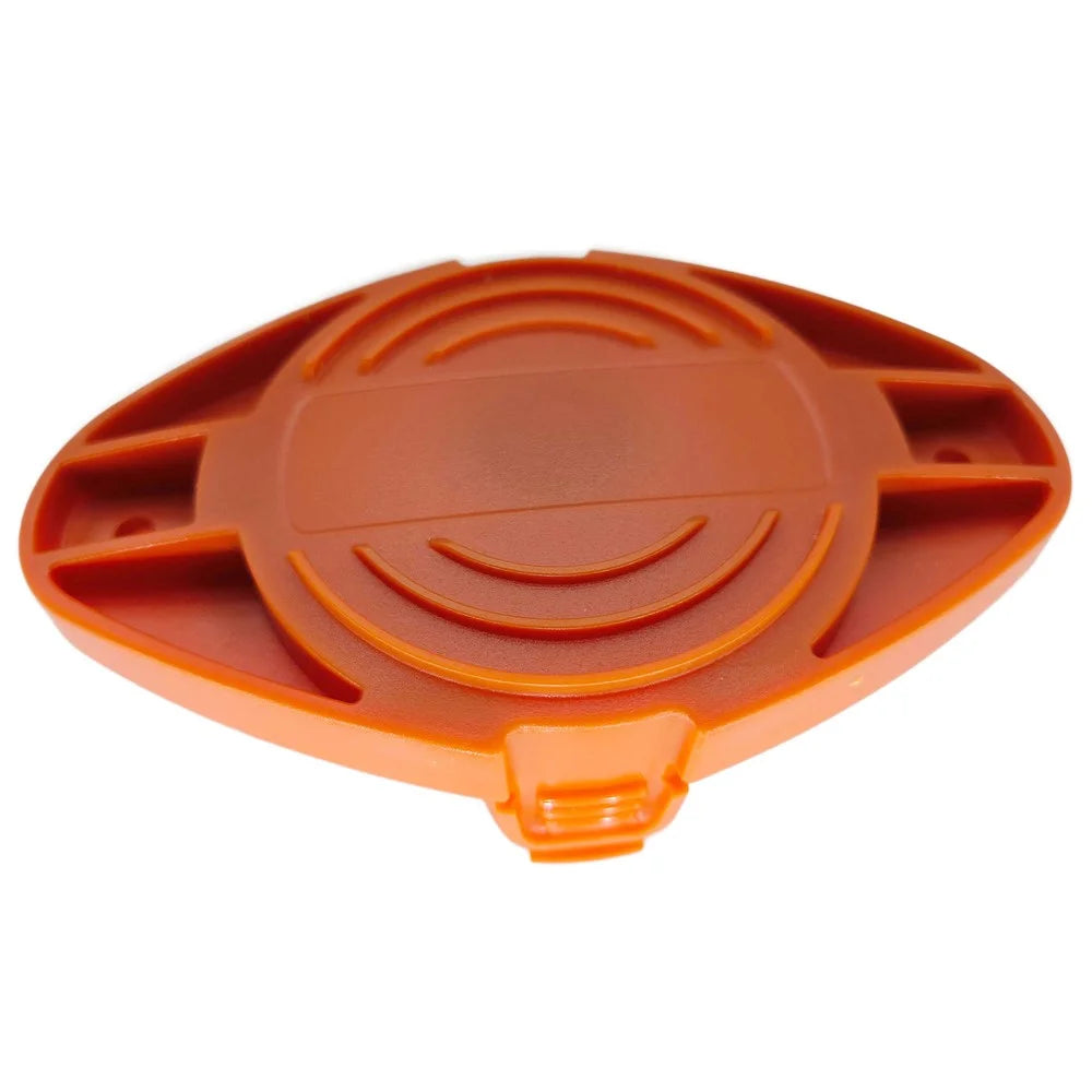 Trimmer Head + 20 Blades for Black & Decker GH3000R  /  GH3000  /  GH750  /  GH710  /  GH700 Lawn Mower Part, EVBD-02+RS-0001 Orange - 2