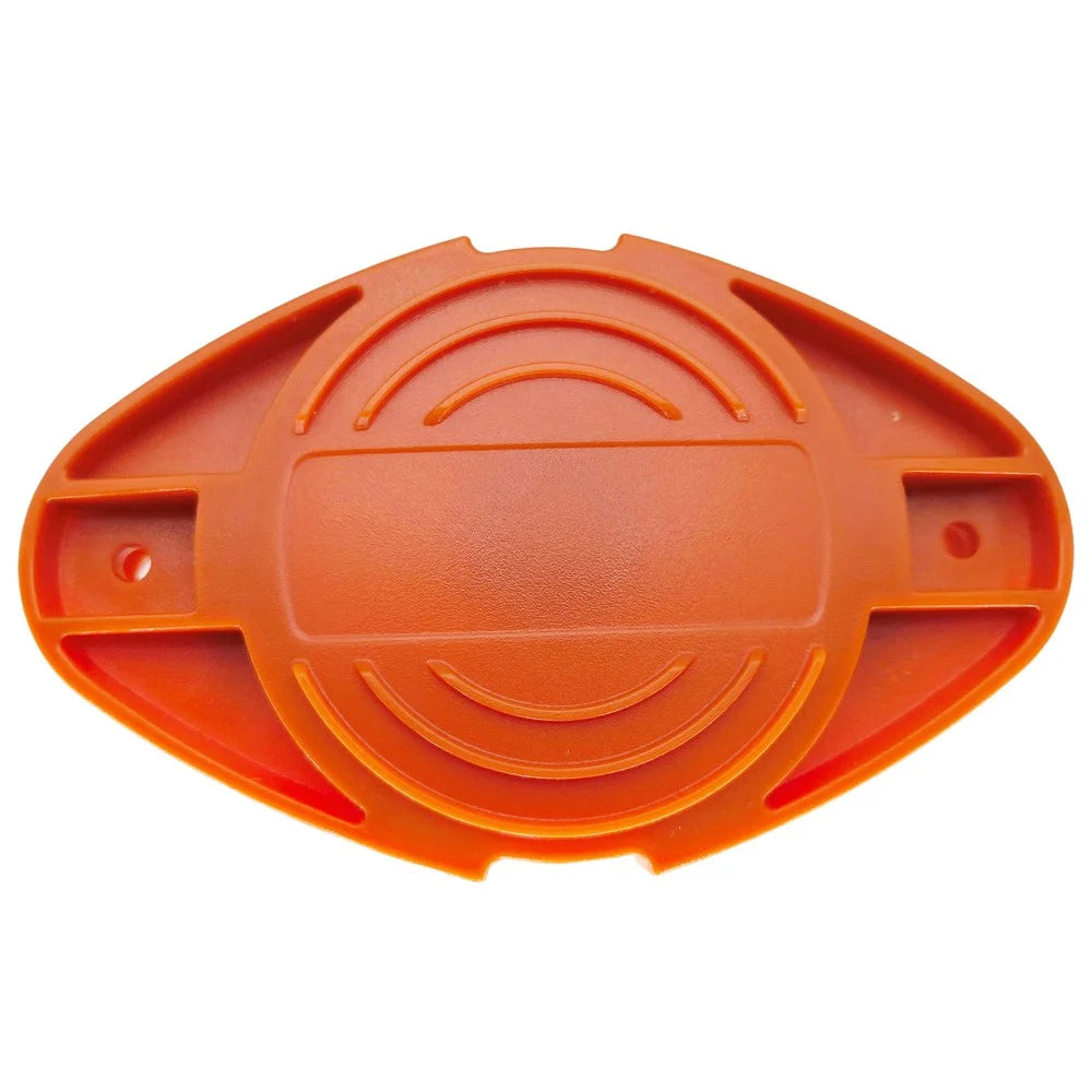 Trimmer Head + 30 Blades for Black & Decker GH3000R  /  GH3000  /  GH750  /  GH710  /  GH700 Lawn Mower Part, EVBD-02+RS-0001 Orange - 5