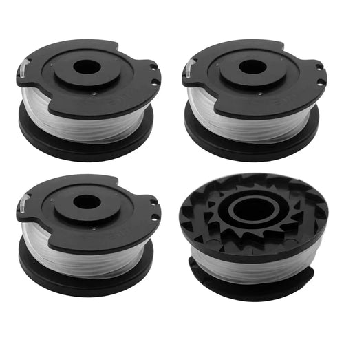 RS3030 4Pcs Replacement Spool for LawnMaster CLGT1810S01  /  CLGT2412  /  CLGT2410 Mower Accessory - 1