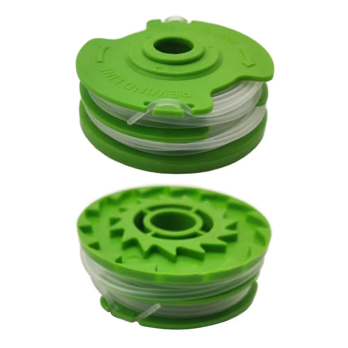 RS90111 2Pcs Replacement Spool for Earthwise ST00011  /  ST00013  /  ST00015  /  ST00113  /  ST00115 Mower Accessory - 1