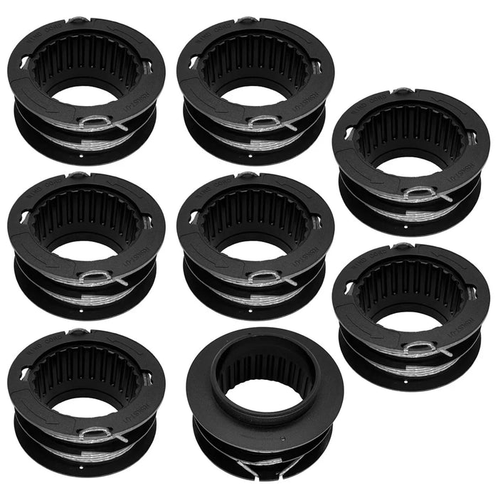 2905303 8Pcs Replacement Spool for Kobalt KST 130X  /  KST 130X-06 40V String Trimmer Mower Accessory - 1