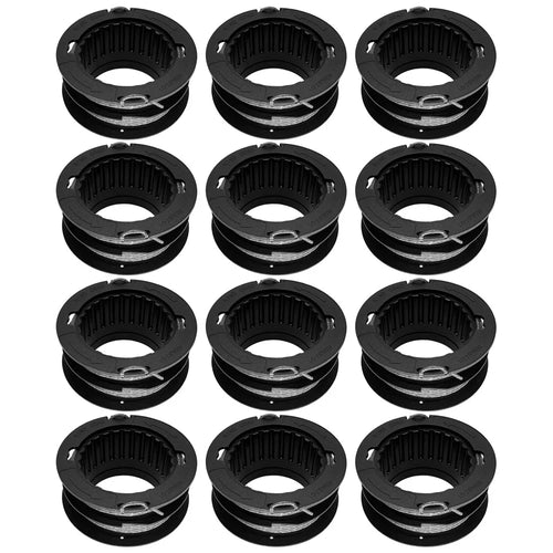 2905303 12Pcs Replacement Spool for Kobalt KST 130X  /  KST 130X-06 40V String Trimmer Mower Accessory - 1