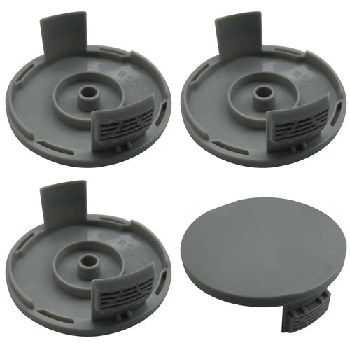 RAC122 4Pcs Replacement Spool Cap for Ryobi RLT4027  /  RLT4125  /  RLT5027  /  RLT6030  /  RLT5127  /  RLT6130 Mower Accessory - 1