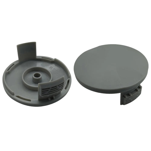 RAC122 2Pcs Replacement Spool Cap for Ryobi RLT4027  /  RLT4125  /  RLT5027  /  RLT6030  /  RLT5127  /  RLT6130 Mower Accessory - 1