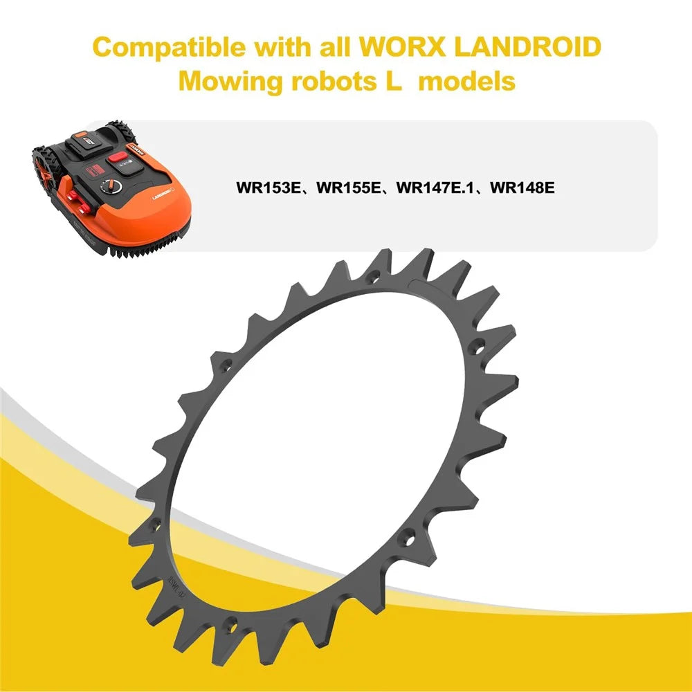 RSWL-02 For Worx Landroid L WR155E / WR153E Lawn Mower 2 Spikes + 14 Self-Tapping Screws - 5