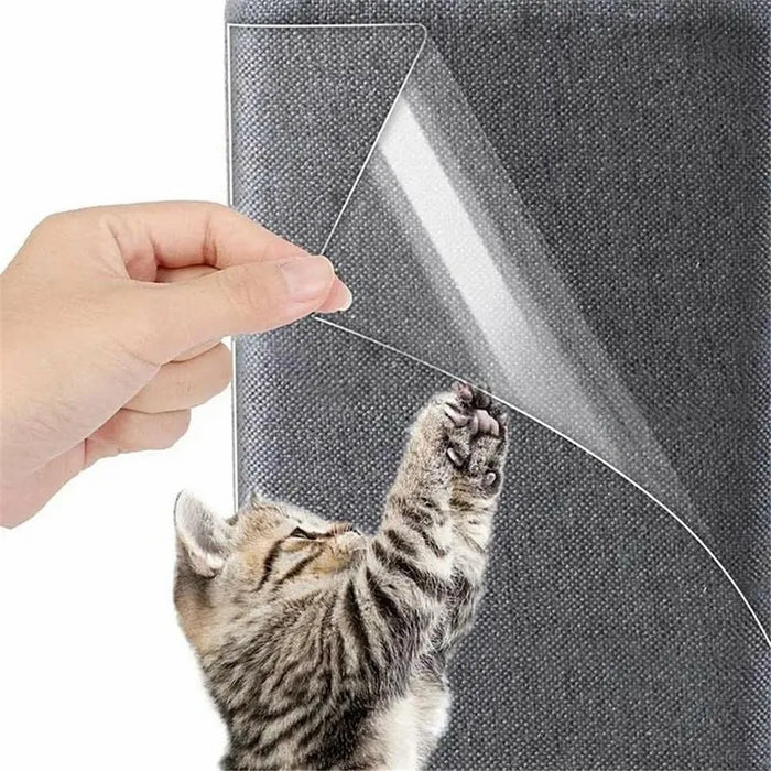 20x500CM Clear PVC Furniture Protector Anti Pet Scratch Sofa Mat Couch Protector - 7