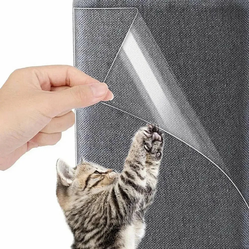 30x500CM Anti Cat Scratch Furniture Protector Clear PVC Couch Protector - 4