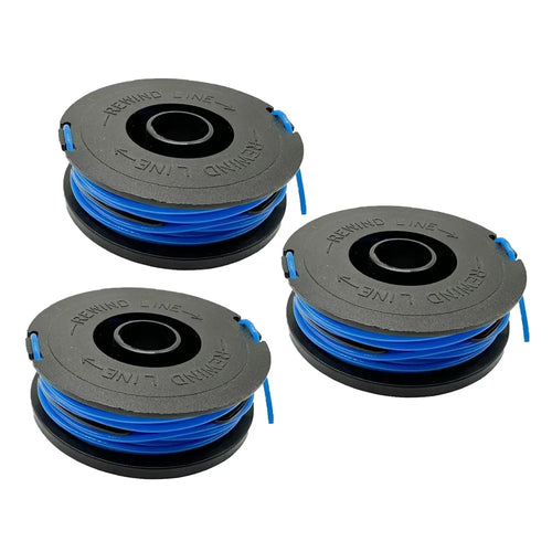 RSJA-01 3Pcs for Spear & Jackson GT600 / GT450 Lawn Mower 32ft Nylon Rope Replacement Spool - 1